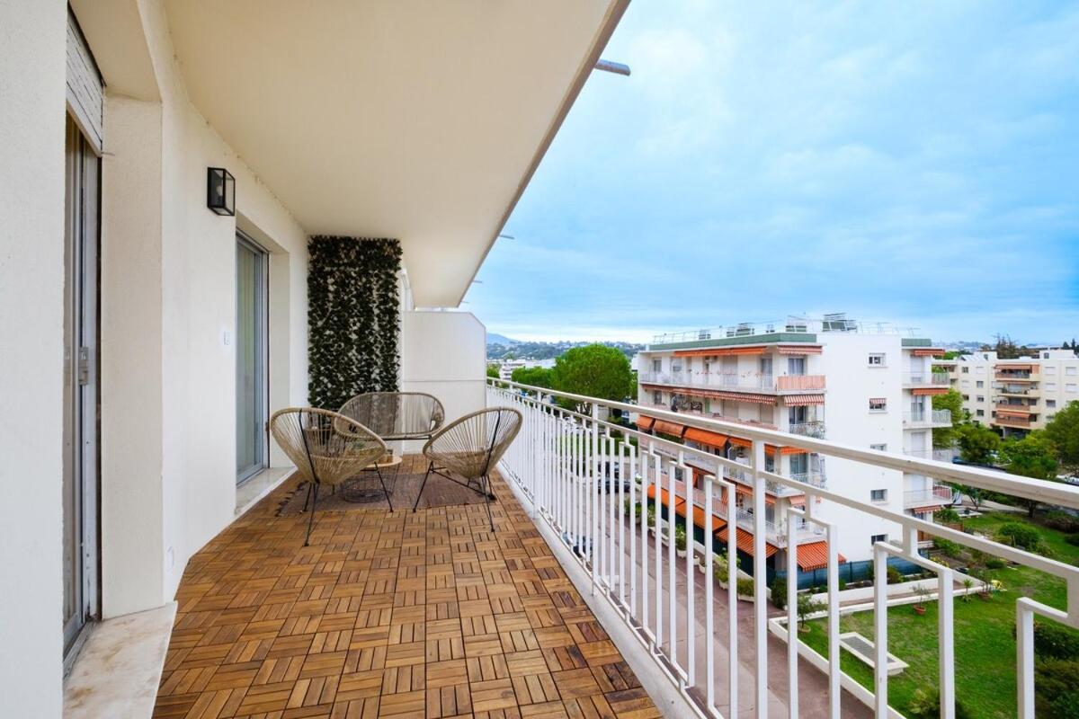 Апартаменти Le Millesime ~ Vue ~ Balcon ~ Parking Кань-сюр-Мер Екстер'єр фото